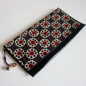 Leather Compartment Wallet/Clutch